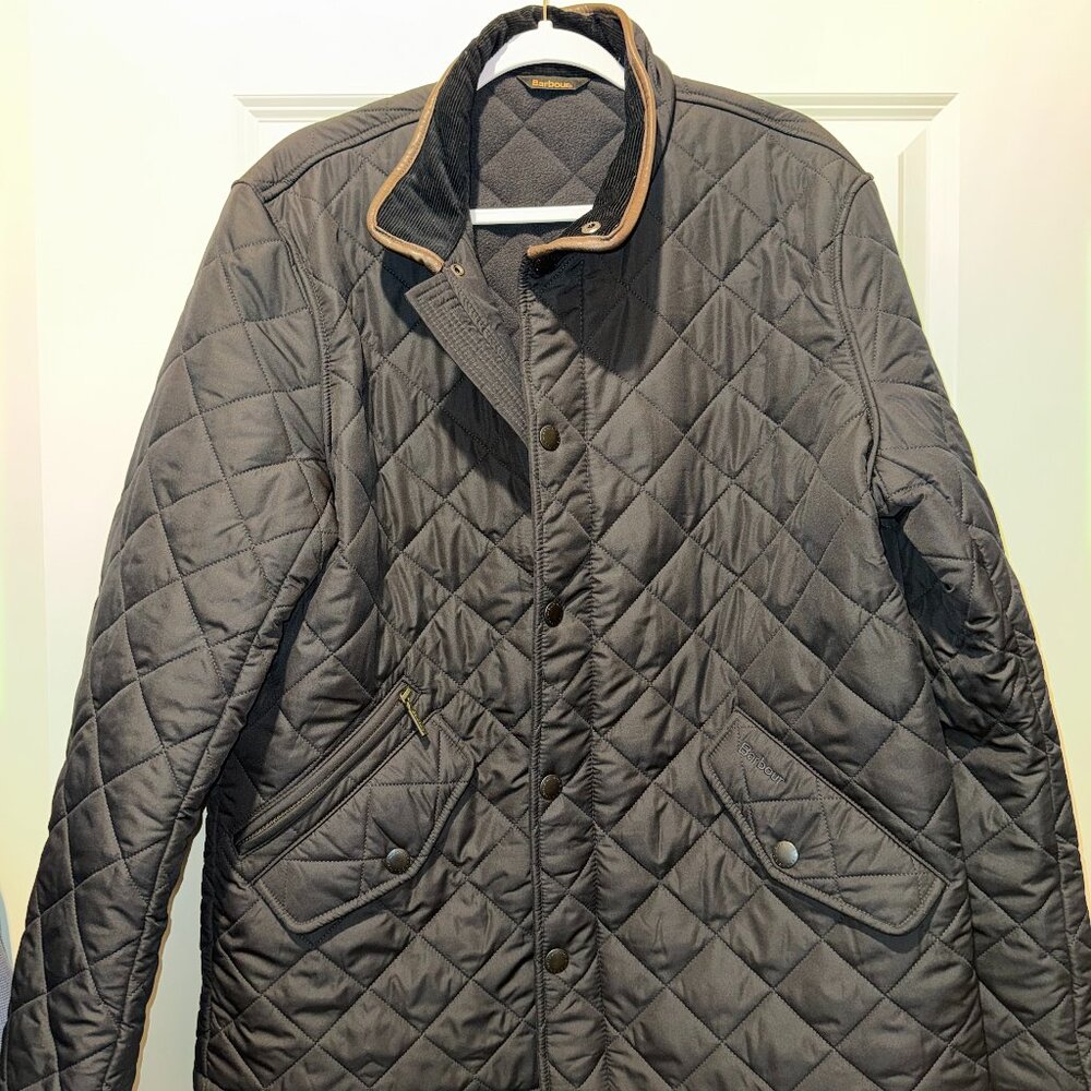Barbour Jacket Navy Size L